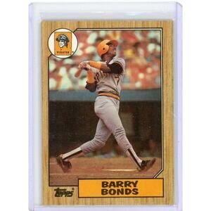 1987 Topps Baseball Card #320 Barry Bonds – Pittsburgh Pirates